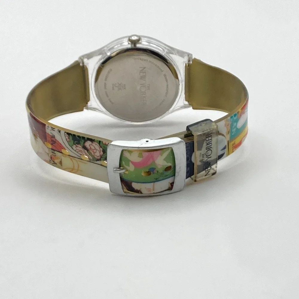 New Yorker Magazine Watch Eustace Tilley Unisex 34mm KJK New York New Battery 9